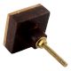 Square Wooden Resin Drawer knobs